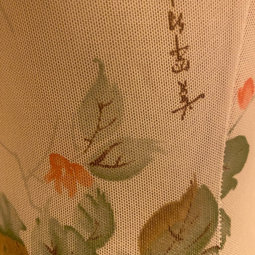 Seal Floral Camisole with Orange Accents - Picture 6 of 10